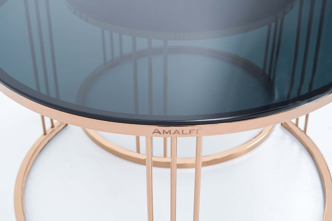 VOCATION TREE Round Side Table for Living Room Modern Minimalist Style Furniture