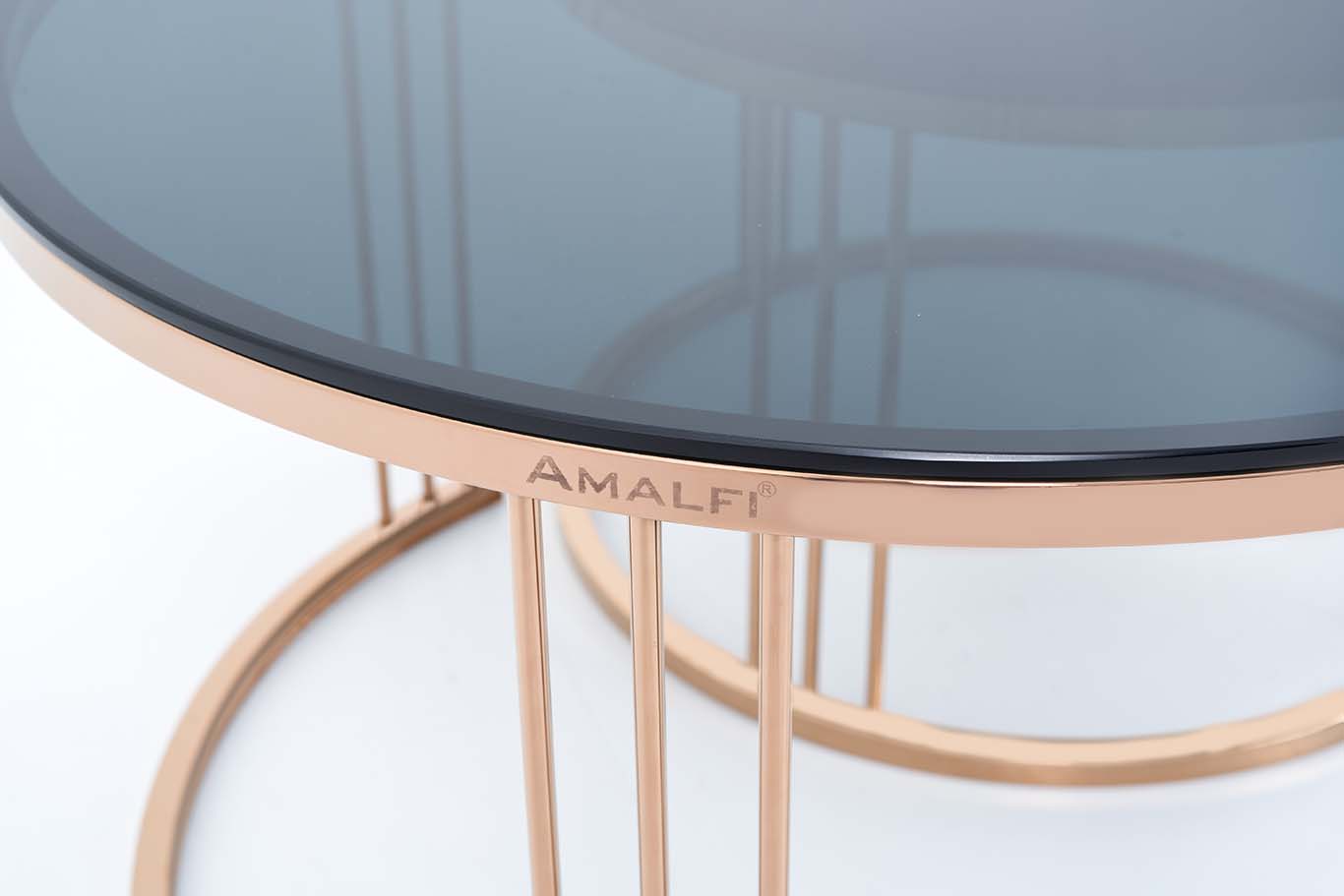 VOCATION TREE Round Side Table for Living Room Modern Minimalist Style Furniture