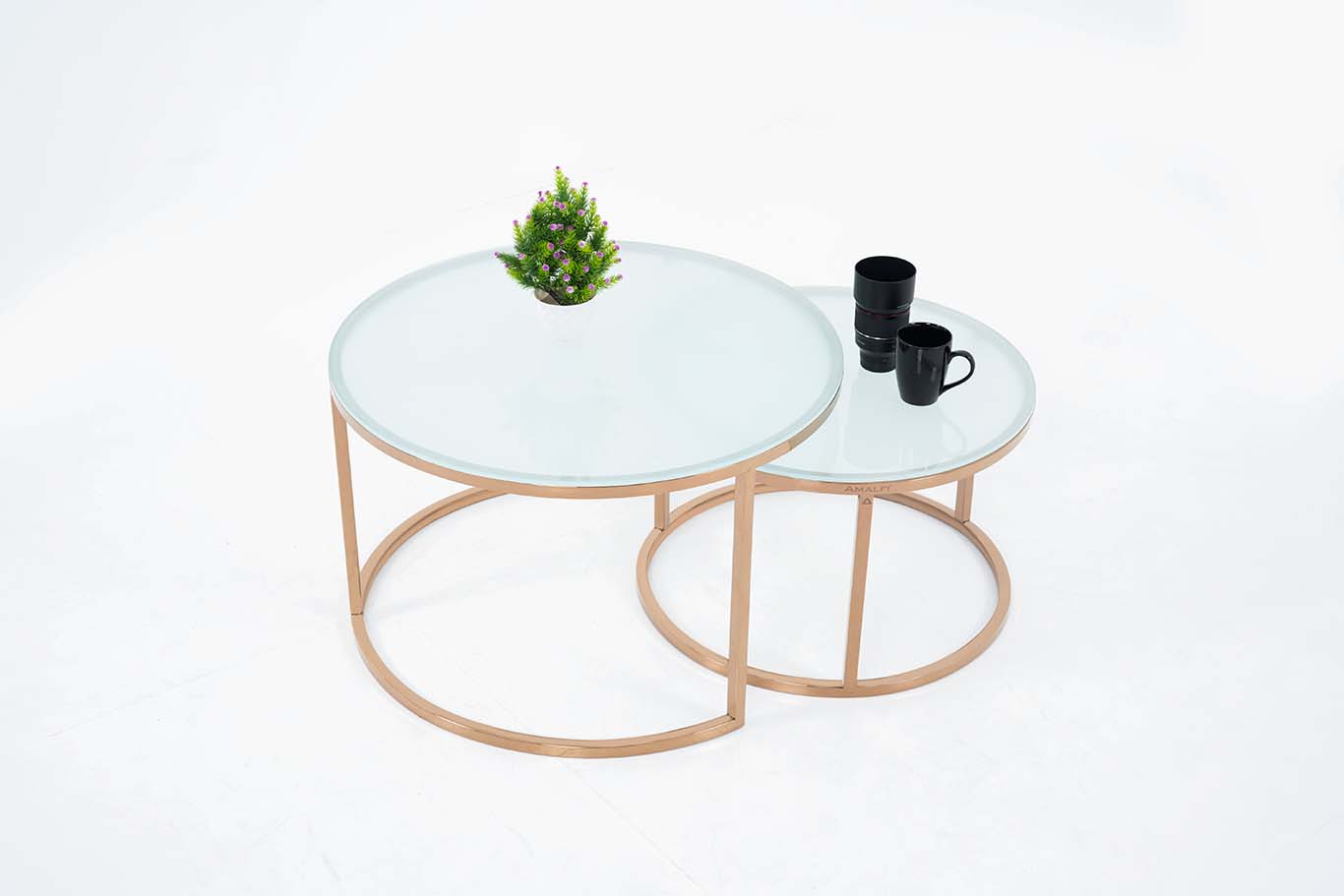 Set of Coffee Table Modern Design Center Table Couch Table Stacking Nesting Table