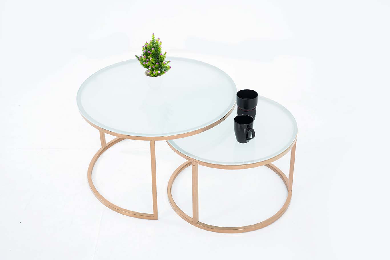 Set of Coffee Table Modern Design Center Table Couch Table Stacking Nesting Table