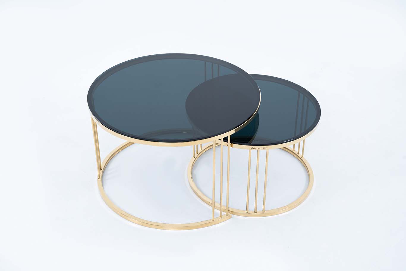 Round Side Table for Living Room Modern Minimalist Style Furniture