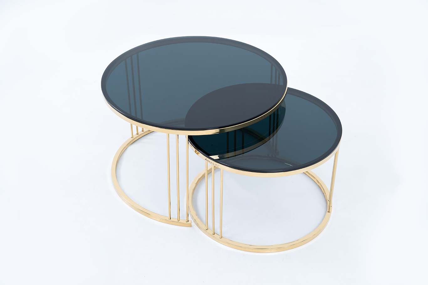 Round Side Table for Living Room Modern Minimalist Style Furniture