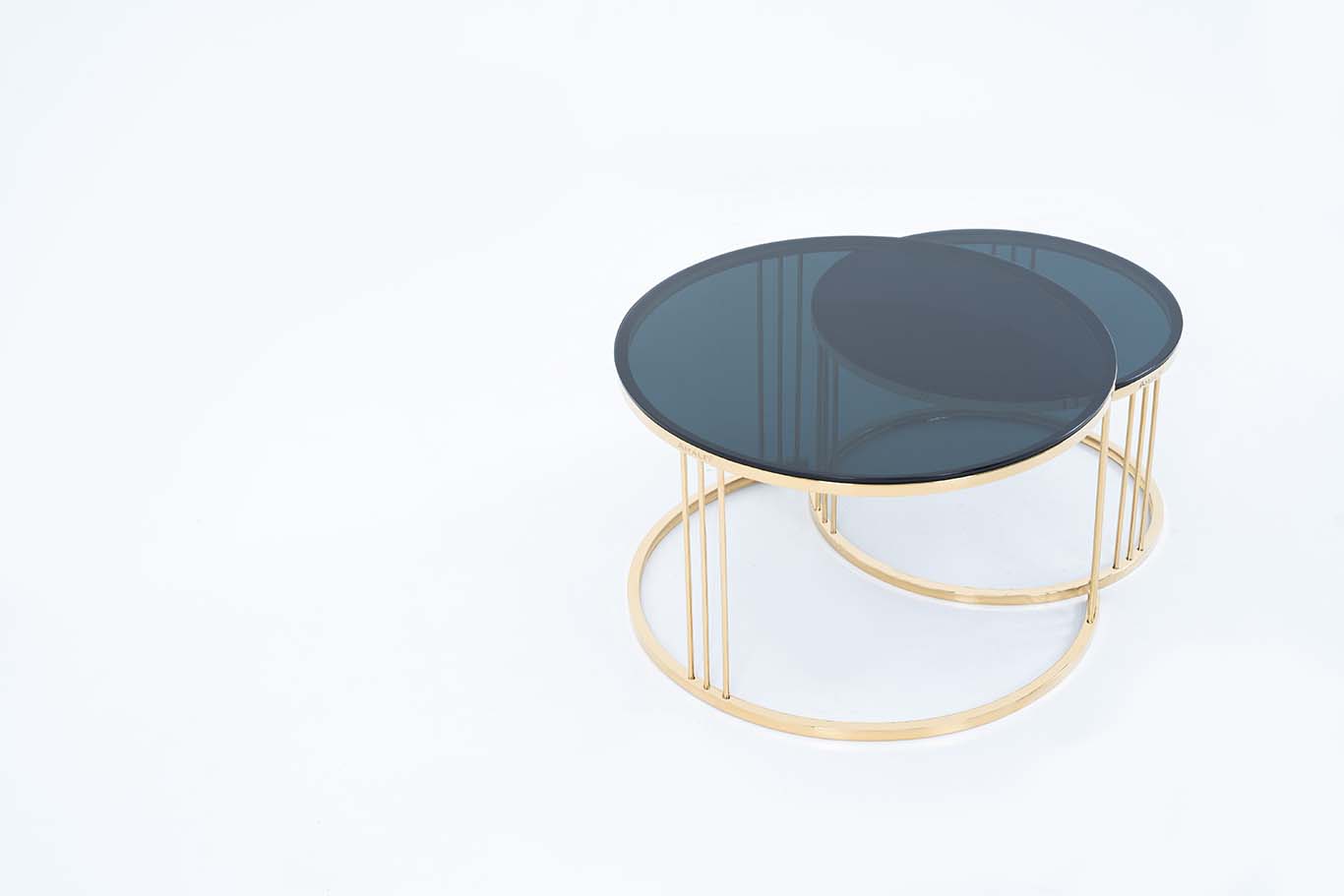 Round Side Table for Living Room Modern Minimalist Style Furniture